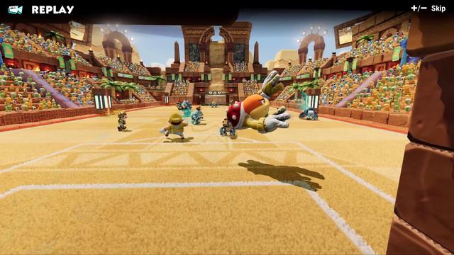 Mario Strikers Battle league - Team Waluigi vs Team Diddy Kong  Request Battle 