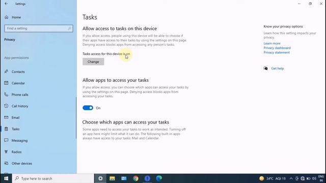 Tasks in privacy setting in windows 10 | Boost your PC speed | The AB смотреть онлайн