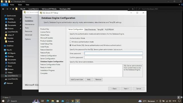 Cara Install Database SQL Server 2017 dan SQL Server Management Studio смотреть онлайн