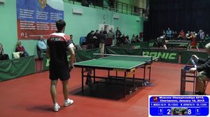 Тарас МЕРЗЛИКИН - Максим ЕФРОЙКИН Настольный теннис, Table Tennis