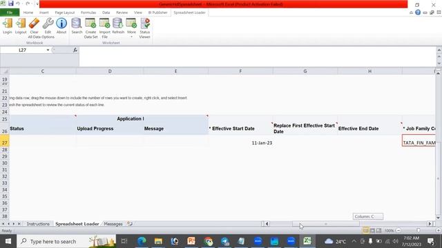 HSDL | HCM Spreadsheet data Loader | Job Family | Data Set | Realtime | Training | Placement смотреть онлайн