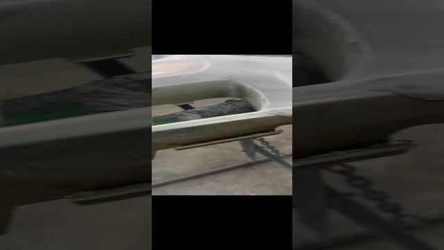 Зачистка бампера от лкм до пластика