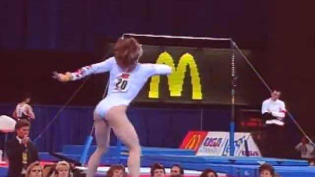 Kerri Strug - Floor Exercise - 1996 McDonald's American Cup смотреть онлайн