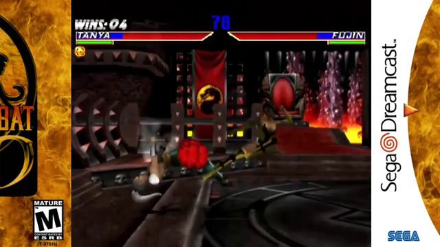 mortal Kombat gold Gameplay sega dreamcast HD смотреть онлайн