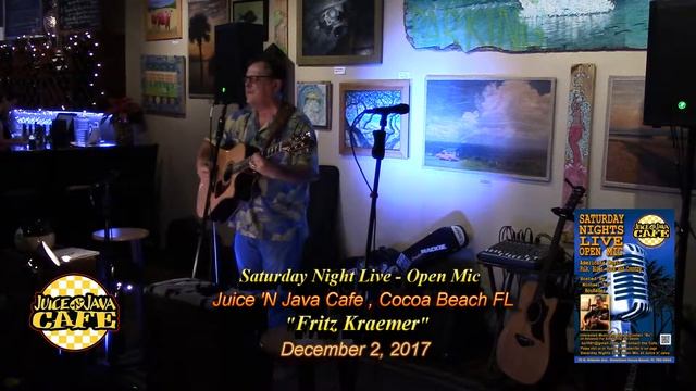 Fritz Kraemer @ Juice 'N Java Cafe Open Mic 12.2.17 смотреть онлайн