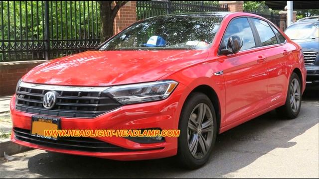 Jetta Mk7 Headlight Lens Cover Cracked Sagitar Vento LED Headlamps Plastic Lenses Covers Replace смотреть онлайн