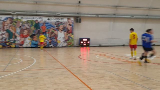 Атлетик СБ Красные Автово синие, чемпионат Высота, сезон 2023-2024, 1 тайм смотреть онлайн