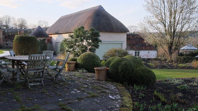 Turning To Spring In The Cottage Garden