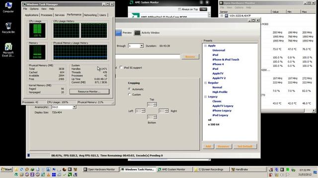 acer 5542 amd m300 dc video encoding max temp 75 ave fps 22 смотреть онлайн