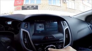Ford Focus 3 замена штатной магнитолы и установка  камеры заднего вида