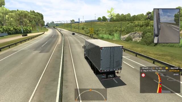 Euro Truck Simulator 2 Testando Mod Volkswagen Constellation Bau смотреть онлайн