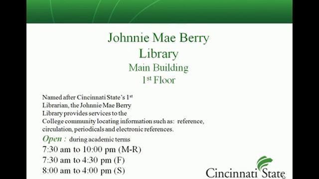 Cincinnati State Module 2 смотреть онлайн