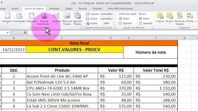 026 - Excel 2010 - Imprimir смотреть онлайн