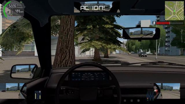 City Car Driving.Лада Спутник смотреть онлайн