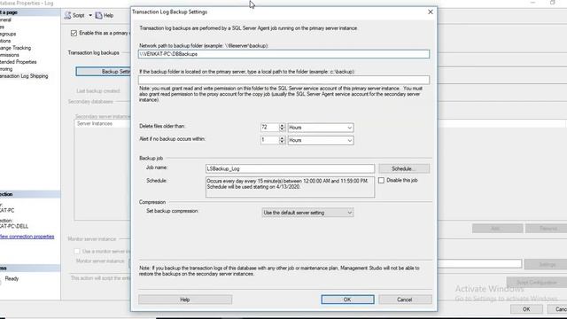 Log shipping in SQL Server |Sql log shipping Configuration |sql disaster recovery | SQL DBA Tutoria смотреть онлайн