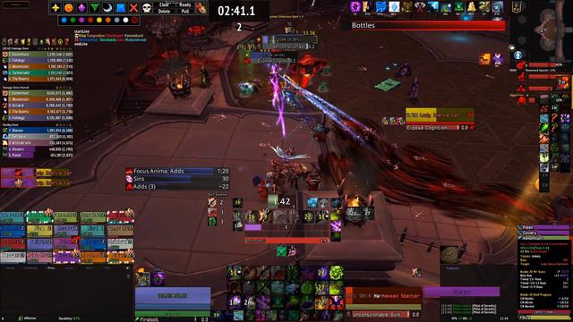 Shadowlands - Lady Darkvein Mythic Castle Nathria Kill! Affliction Warlock POV! смотреть онлайн