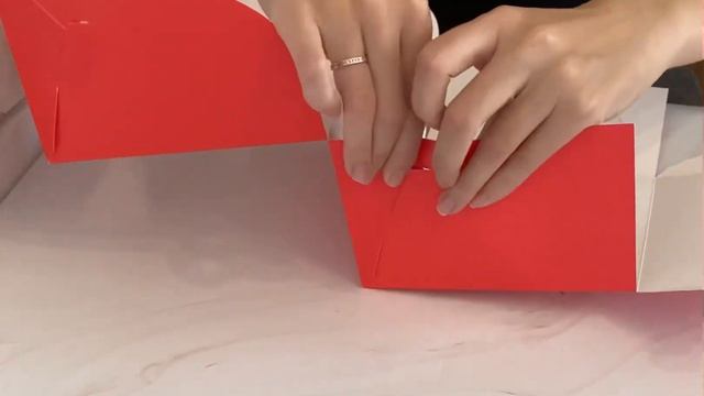 Как собрать коробку под 4 капкейка? смотреть онлайн