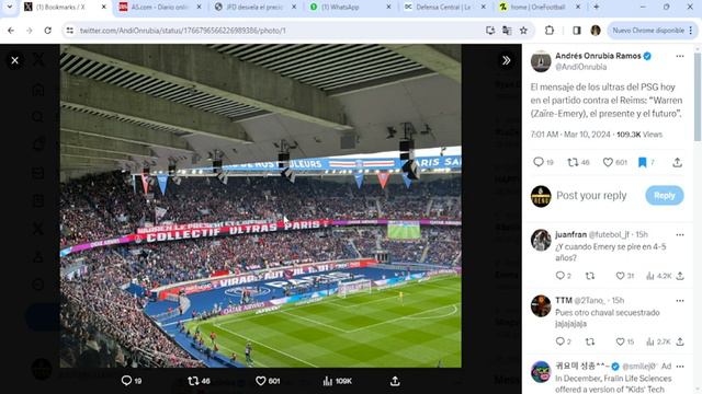 La PANCARTA de los ULTRAS del PSG con el nombre del crack que reemplazará a Mbappé смотреть онлайн