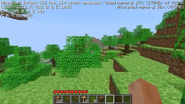 [1] [a1.0.0] Играем в Старый Minecraft - Первая Альфа, Первый Мир смотреть онлайн
