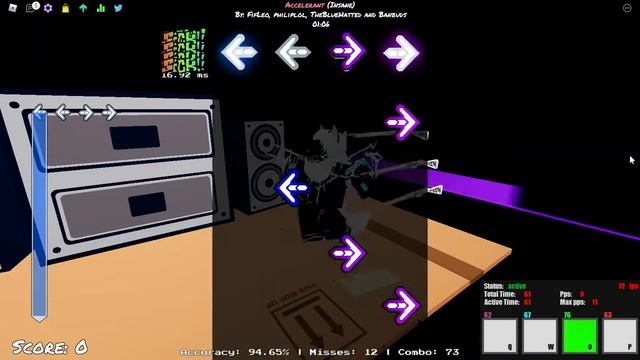 Я сделал дополнительную к статистике менюшку для FNF на Python3 смотреть онлайн