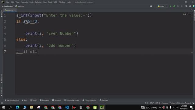Conditional Statements in Python (if, else, if elif else ) смотреть онлайн