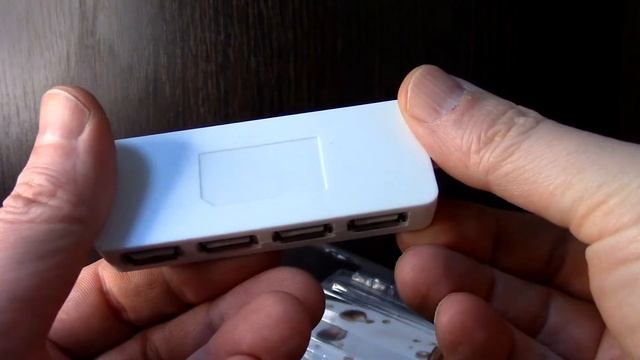 USB HUB Lapara LA SLED4 White Хаб USB 2.0 4 х портовый