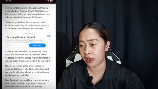 BATO HINDI NA NAKAPALAG SA BANAT NI TRILLIANES! смотреть онлайн