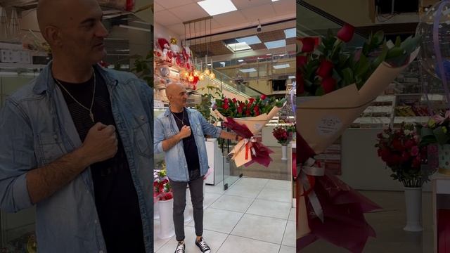 Фл #флористика #flowermaking #colors #bouquetflowers #design #flowerdesign #rose #gift смотреть онлайн