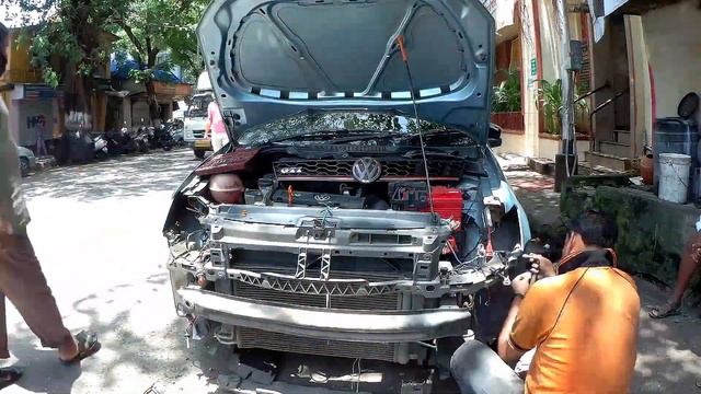 CHANGING TIE MEMBER | CAR REPARING | (POLO 1.6) смотреть онлайн