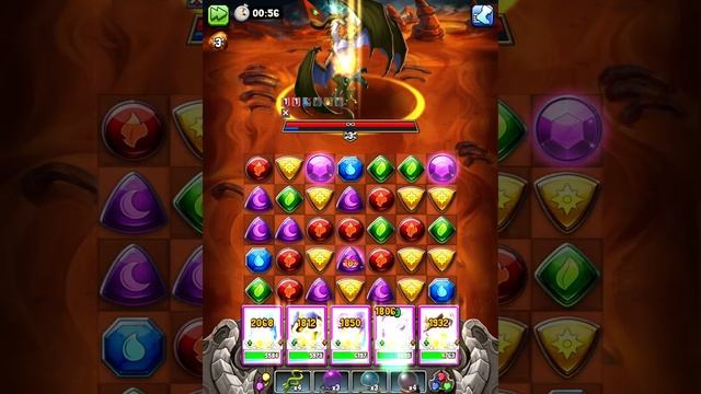 Dragon Strike Puzzle RPG - Immortal Drak (Light) 6.5M damage смотреть онлайн