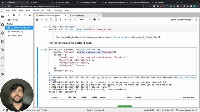 MLRun Quick Start Tutorial смотреть онлайн