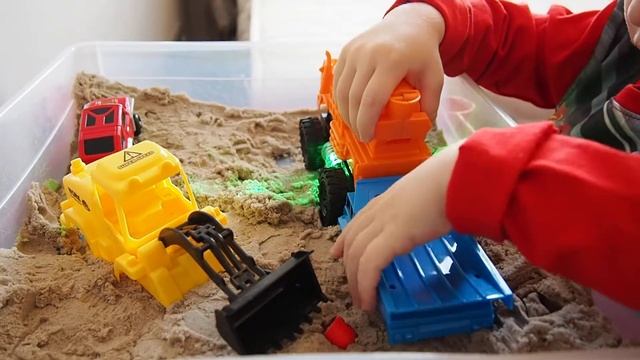 строительная техника со сменными кузовами на батарейках смотреть онлайн