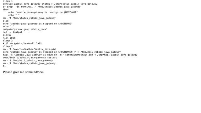 DevOps & SysAdmins: bash script to check zabbix java gateway смотреть онлайн