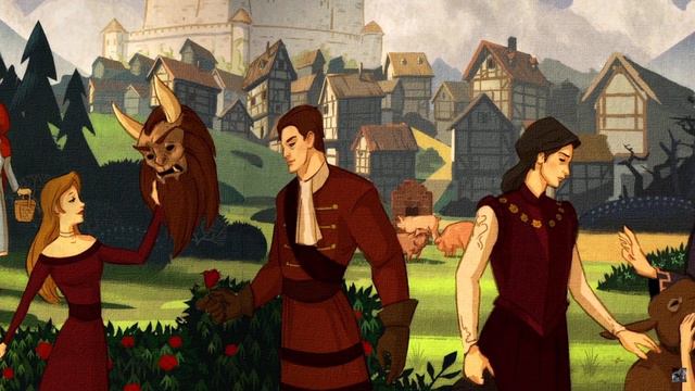 The Wolf Among Us looking at the book of fables смотреть онлайн