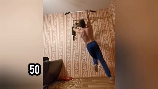 73 ONE Arm Pull Ups in one set (13 minutes) - Andrey Aleksandrov смотреть онлайн