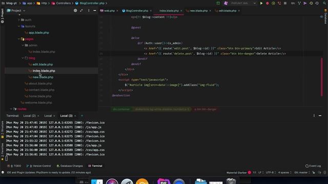 #Laravel: How to build a blog part 16 | Edit Blog Post смотреть онлайн