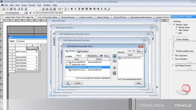 General Ledger | 3-Defining Range Functions for a Financial Report (R12 On-Premise) смотреть онлайн