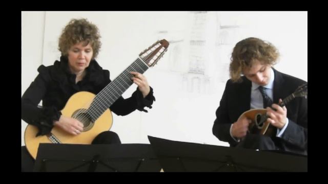 Cantabile - Niccolò Paganini by Ferdinand Binnendijk, mandolin, and Saskia Spinder, guitar. смотреть онлайн