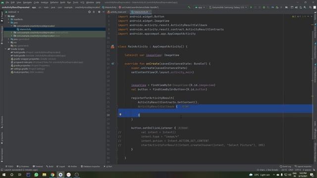 startactivityresult is deprecated use instead of startactivityresult() смотреть онлайн