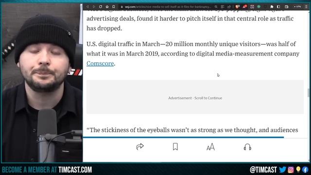 VICE FILES BANKRUPTCY, ITS OVER, Getting Woke DESTROYED Once Massive Company, Soros Set To Take Ove смотреть онлайн