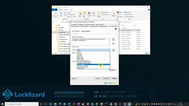 Watermark PDF: How to add a print only watermark to a PDF смотреть онлайн
