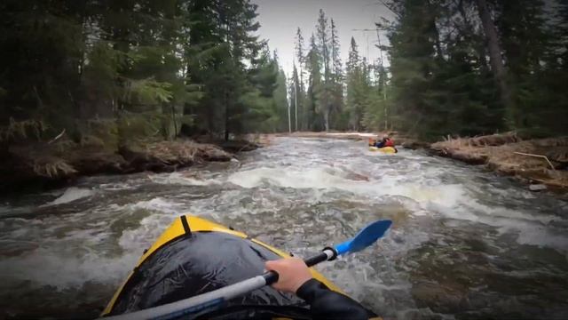 ПЕРВОПРОХОД РЕКИ ГОРОЖАНКА НА ПАКРАФТЕ смотреть онлайн