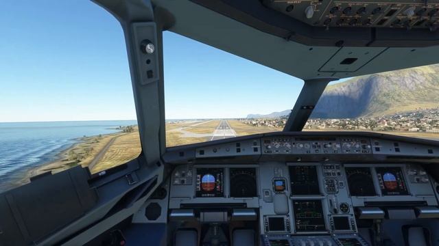 Airbus 321 Landing at Falcone Borsellino Airport смотреть онлайн