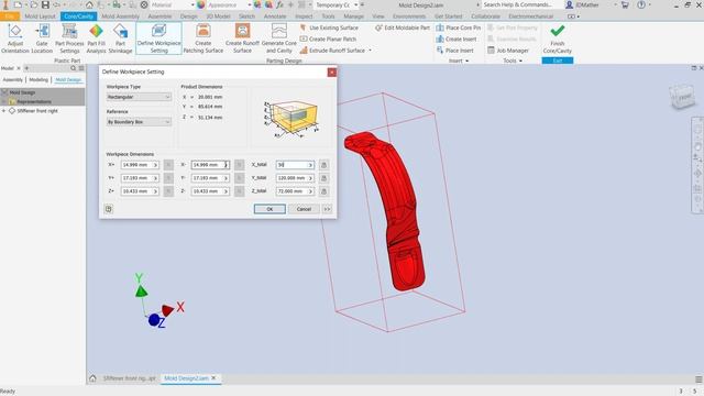 Core Cavity Mold in Autodesk Inventor Professional смотреть онлайн