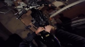 Замена воздушного фильтра Honda CB 400 SF Vtec