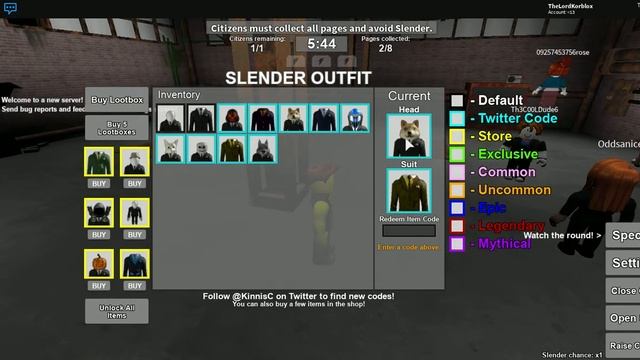 Twitter codes - roblox - stop it slender 2 (Leer Descripcion) смотреть онлайн