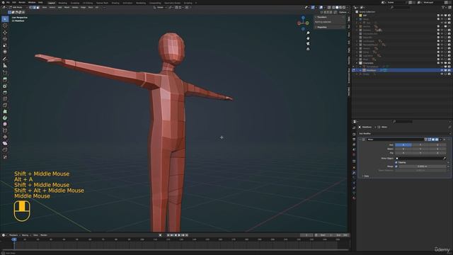 24. Creating Low Poly Characters - Part 2 смотреть онлайн