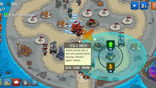 Прохождение игры Island Defense Offline Tower Defense  #13