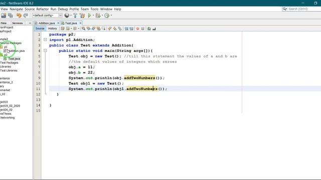 JAVA Inheritance Part3: Visibility of protected members смотреть онлайн