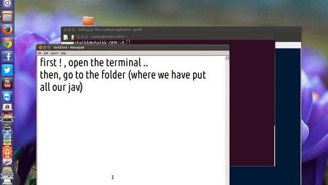 How to run Java from terminal with jar file dependencies смотреть онлайн
